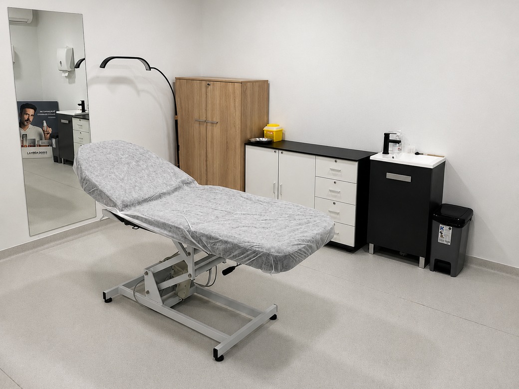Sala de medicina estética en Clínica Lubens, Ruzafa, Valencia